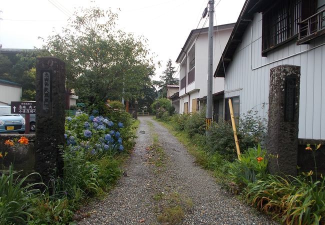 白河駅南口から南のエリアにあります。