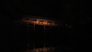 うっすらライトアップ