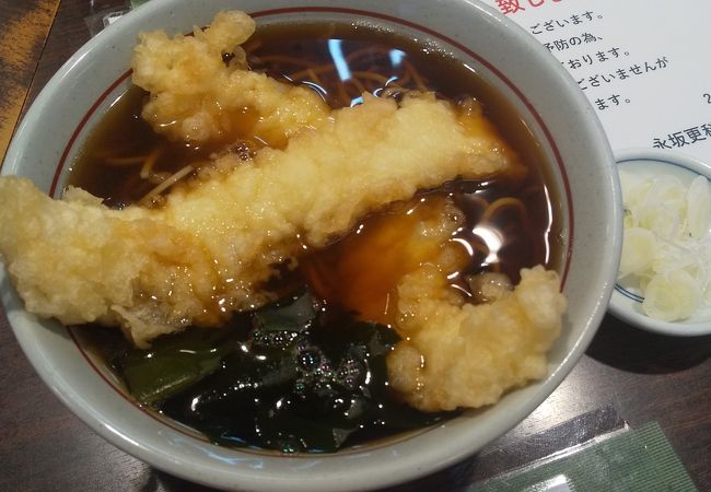 本格そばが気軽に食べられる