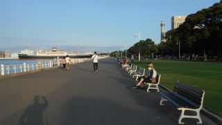 山下公園のどこからでも見える