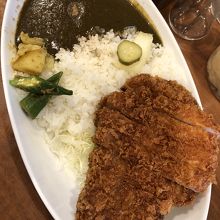 厚切り 上リブロースカツカレー