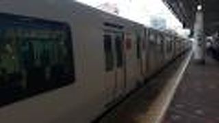 2020年７月18日現在、博多18時00分発快速直方行きは６両編成での運転でした