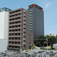 公園口から見えるホテル