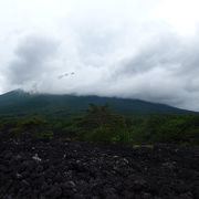 八幡平山頂(2)登山の帰りに焼走り溶岩流に寄りました