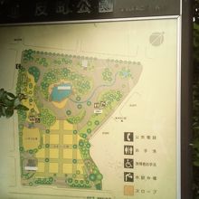 少しわかりにくいですが案内図です。