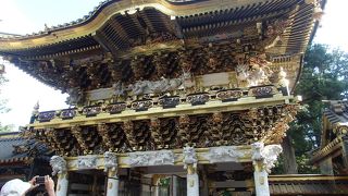  華厳の滝・日光山内散策で東照宮陽明門に寄りました