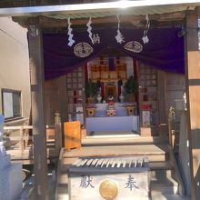 町会が管理する無住の神社