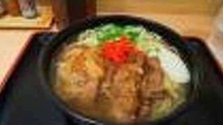 空港のそば専門店