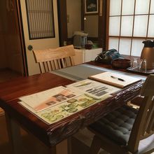 長寿庵のリビング