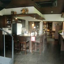利き酒処の店内
