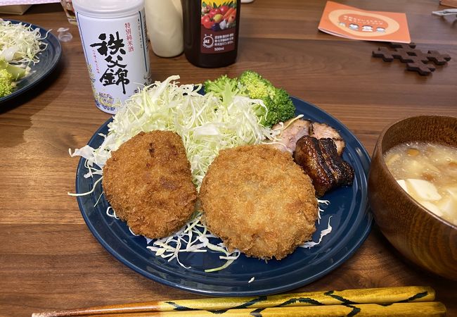 下赤塚駅:昔ながらの肉屋さん