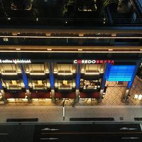部屋からのコレド室町テラス