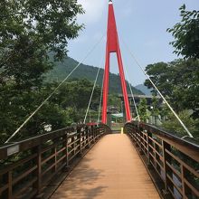 道の駅に行くまでの橋