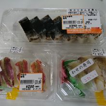 1階で購入した寿司