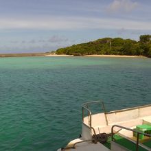 鳩間島の港です。