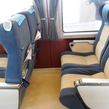 車内はリニューアルされた