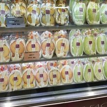 映えるフルーツサンド