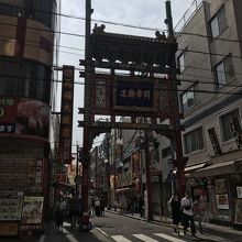 中華街の入り口