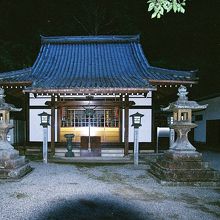 秋葉山十輪院玉桂寺、阿弥陀堂。