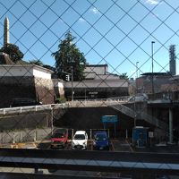 ユニバーサルルームは2階なので、眺めは良くありません。