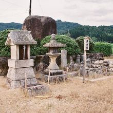 紫香楽宮跡、宮町遺跡のひとつ。