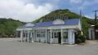 売店を兼ねた展示施設