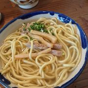 さっぱりしたお蕎麦！