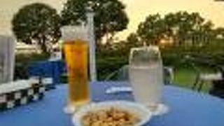 夏の夕暮れに雰囲気最高です