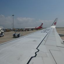 端っこの方に到着。