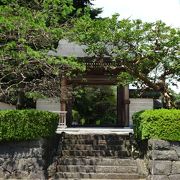 小田原城主の娘の菩提寺