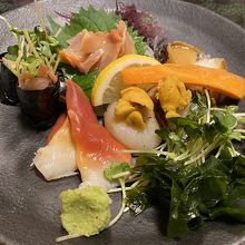 貝類お造り盛り合わせ