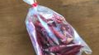 トウガラシ　「道の駅　マオイの丘公園」長沼町東１０