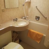 バスルーム　古いがよく手入れされている