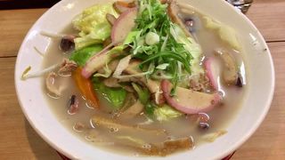 胃にやさしい、野菜たっぷりちゃんぽん