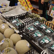 北海道の農産物を販売