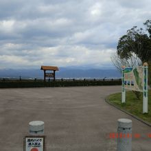 丹沢山系が見れます