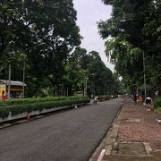バンコクでも有名な広大な敷地をもつ公園