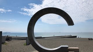 今年の海は静かです