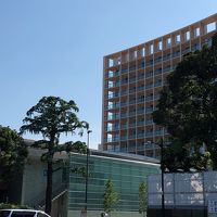 大江戸線国立競技場駅から撮影したホテル外観