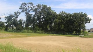 履中天皇陵の前、コロナで近くで見れませんでした