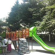 真夏の児童公園