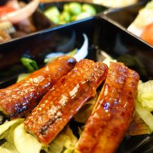 ウナギが出たのにはびっくりしました。