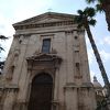 椰子の木がある南国的な教会「Chiesa di San Biagio」　（コミゾ）