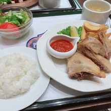 ジューシーローストチキン美味い