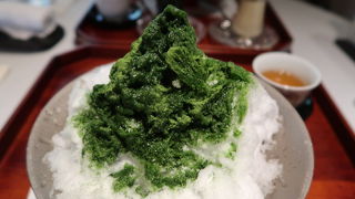 濃厚抹茶かき氷