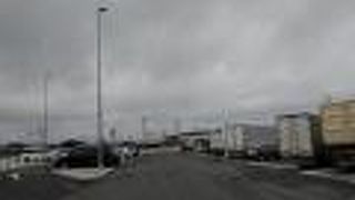 トイレ休憩なら東側駐車場