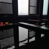 露天風呂は大きく家族で入れます