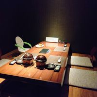 個室は暗いけど子連れにはありがたい