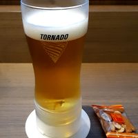 湯上りの生ビールサービス