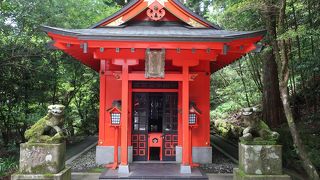 箱根神社本殿までの途中にあります